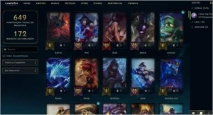 Conta league of legends LOL