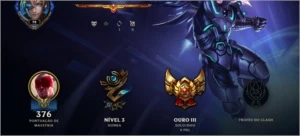 conta de league of legends LOL