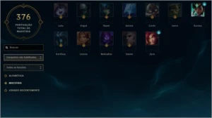 conta de league of legends LOL