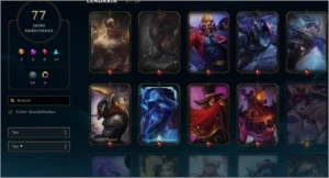 conta de league of legends LOL