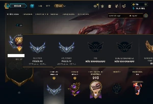 Prata 4 com 95 Champs e 25 Skins ( mais de 300 jogos )