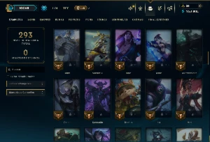 Prata 4 com 95 Champs e 25 Skins ( mais de 300 jogos ) - League of Legends LOL