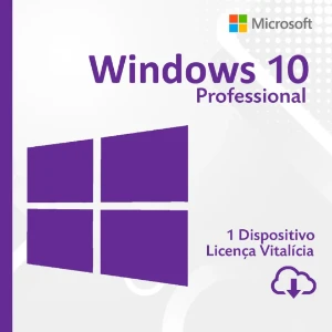 Licença Windows 10 Pró (Original e Vitalícia) - Softwares and Licenses