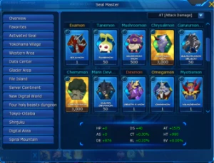 Conta AoA NADMO-Alphamon - Digimon Masters Online