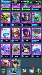 Conta clash Royale lvl 8 várias lendarias