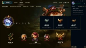 Conta League of Legends GOLD 4 LOL