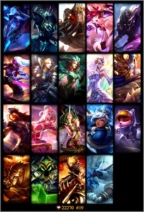 Conta League of Legends GOLD 4 LOL