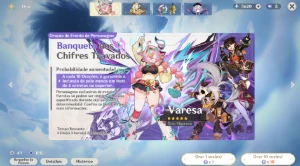 Conta Genshin Impact AR56, Com Lauma,Flins,Ineffa e mais