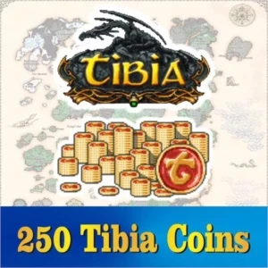 Tibia Coins (250 Tc) Transferível ( Todos Servidores )