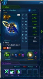 CONTA AOA LADMO|LUCEMON - Digimon Masters Online
