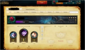 Acc Level 7 400 rp - League of Legends LOL