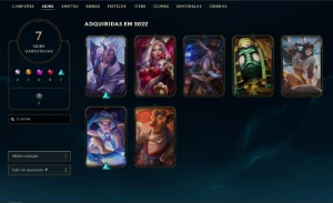 Apenas 15,90 - 9 Skins - Mmr Zerado - Full Acesso - Lol - League of Legends