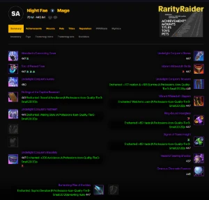 Mage Ilvl 445 Pve 2900Io 6/9M (Por Favor Ler A Descrição) - Blizzard