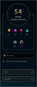 Conta Diamante 4 c/ 54 skins