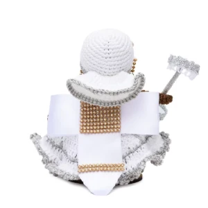 Oxalá em Amigurumi - Artesanato e Personalizados