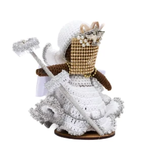 Oxalá em Amigurumi - Artesanato e Personalizados