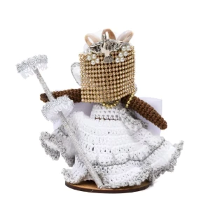 Oxalá em Amigurumi - Artesanato e Personalizados