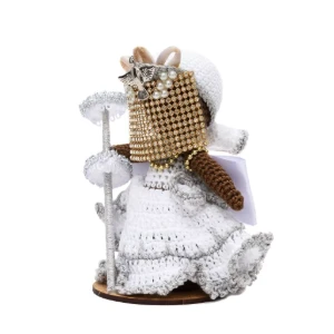 Oxalá em Amigurumi - Artesanato e Personalizados