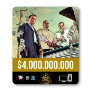 4 Bilhões GTA V online P.C. + Brindes