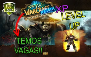 Level Up WoW Pandaria Remix [LEIA A DESCRIÇÃO]