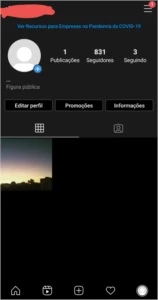 Conta Instagram - 830 Seguidores - Redes Sociais