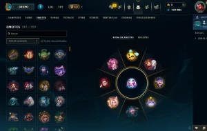 Conta Lol Mestre Todos Os Campeões 258 Skins Full Acesso - League of Legends