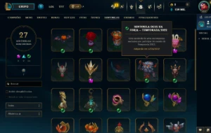 Conta Lol Mestre Todos Os Campeões 258 Skins Full Acesso - League of Legends
