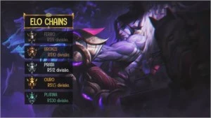 Elo job League of Legends do Ed ( PREÇO SUPER ACESSIVEL ) LOL