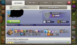 Conta Top Cv8 - Clash of Clans