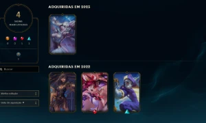 Conta diamante 3, MMR bom, full acesso - League of Legends LOL