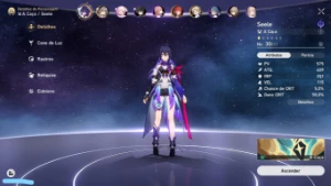 Honkai star rail conta com Selee + Yanqing + Himeko - Outros