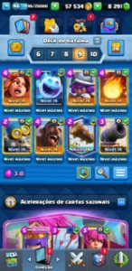 Conta Clash Royale