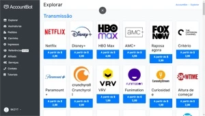 PAINEL DE REVENDAS '' Netflix,HBO,Disney Plus'' !! - Assinaturas e Premium
