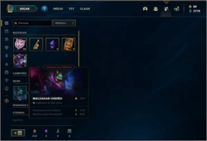 Conta ouro 3 com 8 skins e 36 champs ( MAIN ADC ) - League of Legends LOL