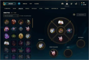 Conta ouro 3 com 8 skins e 36 champs ( MAIN ADC ) - League of Legends LOL