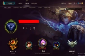 Conta De League Of Legends, Prata 5, Nv. 38 LOL