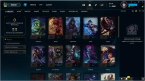 Contas League of Legends LOL