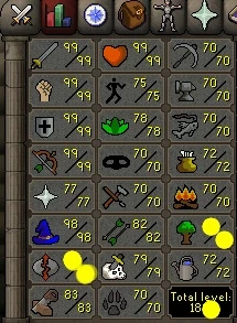 conta max old school - Runescape RS