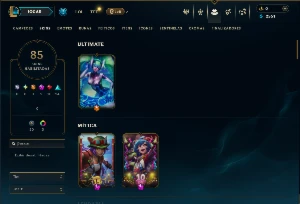 Bronze 4 com 150 Champs e 85 Skins - League of Legends LOL