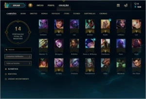 Conta unranked lvl 30 - League of Legends LOL