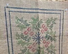 Tela para bordar em juta NTJ-07 - 45 x 45 cm - Artesanato e Personalizados