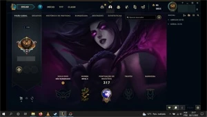 Conta LoL 2016 - Unranked - 94 campeões e 40 skins - League of Legends