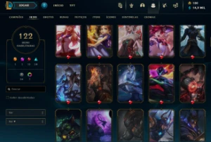 Conta Platina IV - League of Legends LOL