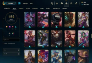 Conta Platina IV - League of Legends LOL