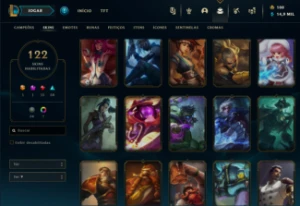 Conta Platina IV - League of Legends LOL