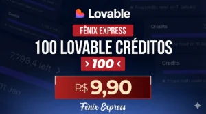 Conta Lovable com 500 créditos! - Assinaturas e Premium