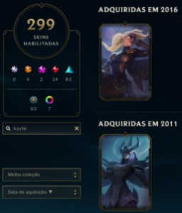 Conta League of Legends com Kayle Juiza LOL