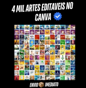 4 mil Ates editáveis Canva - Outros