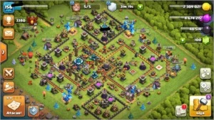 CENTRO DE VILA 13, CLASH ROYALE ARENA 12 COM 7 LENDARIAS - Clash of Clans