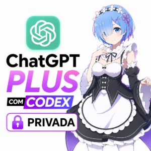 ChatGPT Plus COM CODEX 30 Dias | Conta Privada Exclusiva - Inteligência Artificial